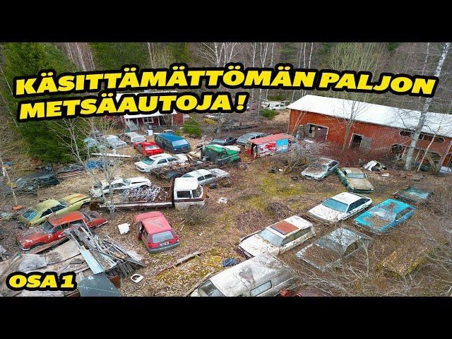 Autio maatila & Käsittämätön määrä autoja osa 1