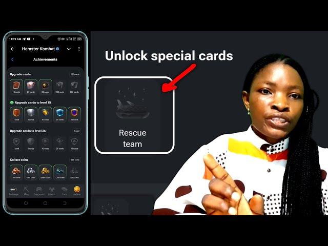 Rescue Team - Hamster Kombat New Achievements Airdrop