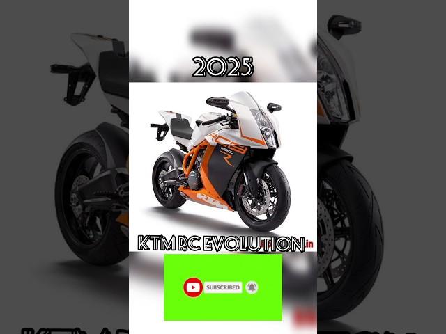 KTM RC Evolution (2014~2025)️#viral #youtubeshorts #shorts #trending #ktm #ytshorts #evolution