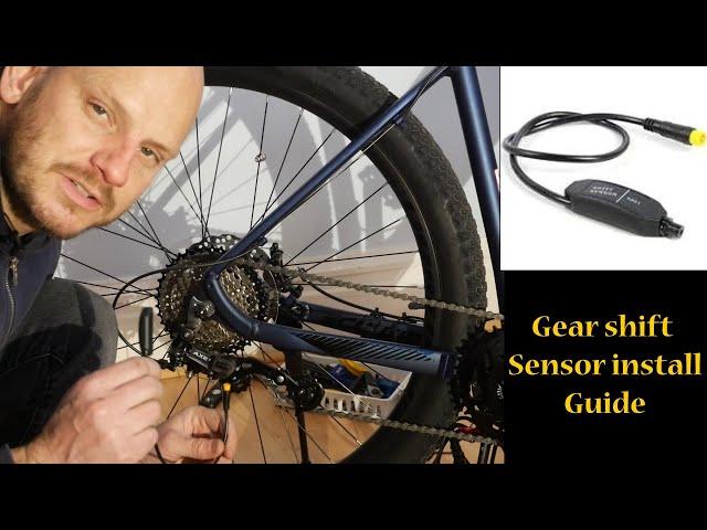 Gear Shift Sensor Installation video for a Bafang Mid Drive system BBS02 / BBSHD E-bike