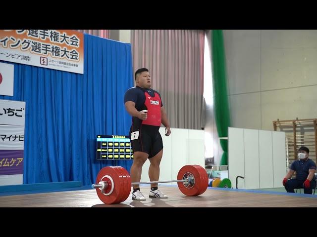 Snatch 191kg 【日本新記録】