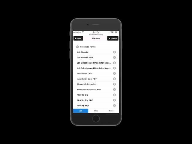 Accessing Moraware Forms