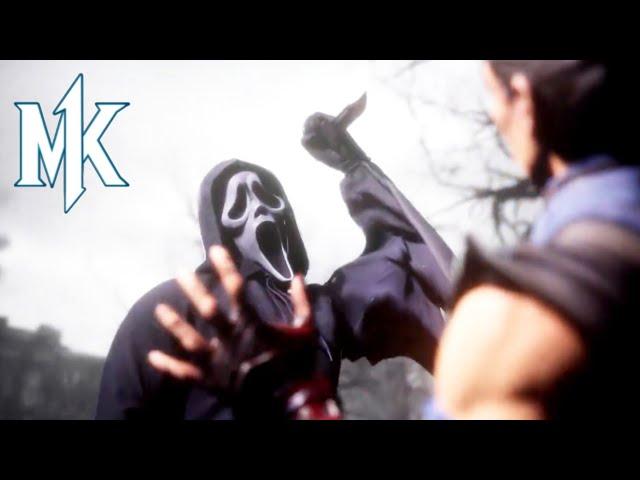 MK1 Ghostface Fatality Gameplay | Mortal Kombat 1: Khaos Reigns DLC