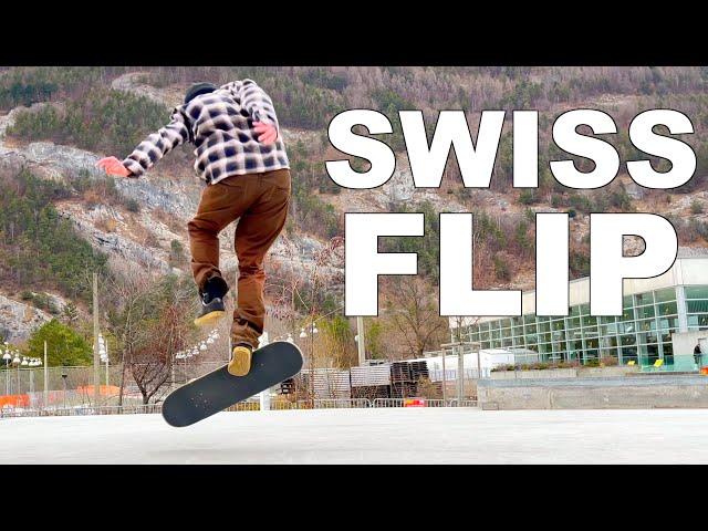 SWISS FLIP (New Skateboard Trick 2021)