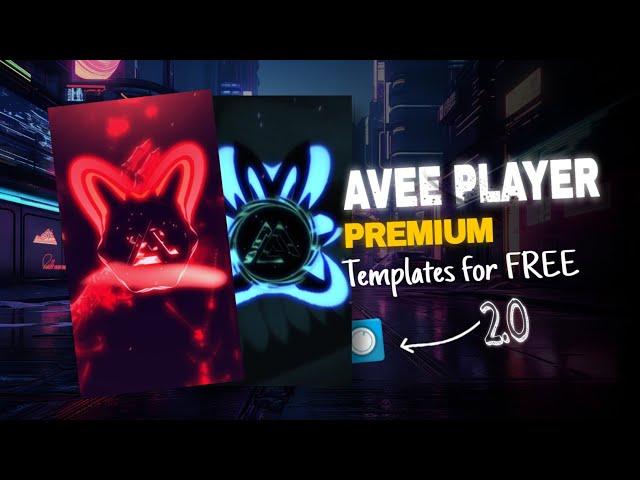 Avee Player Premium Trending Templates  & Editing Process  (Part 2)