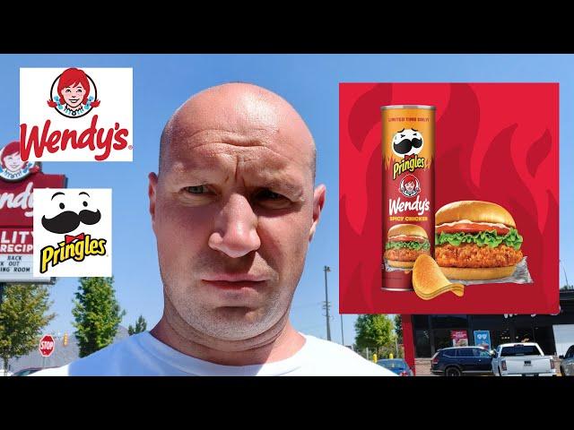 Wendy's New Spicy Chicken Pringles!