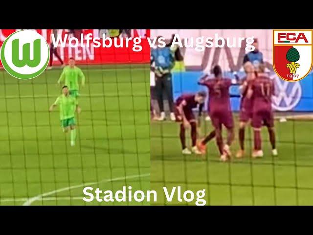 Wolfsburg vs Augsburg Stadion Vlog 2024 | Dominierende Wölfe gegen Standhafte Augsburger!!!