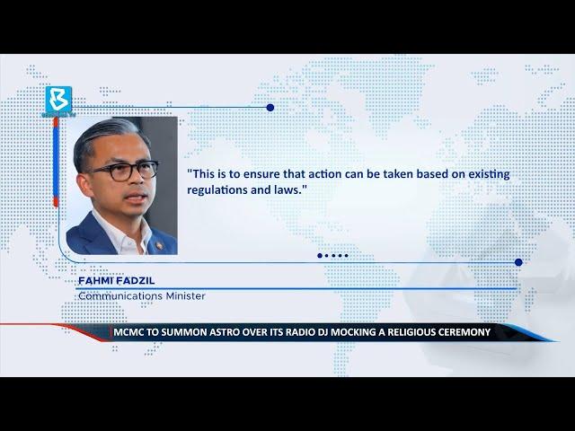 MCMC to summon Astro over its radio DJ mocking a religious ceremony – Fahmi