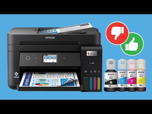 Epson EcoTank Printers: SCAM or REVOLUTION? My honest review...