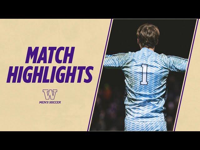 Washington 0, Seattle U 0 (UW wins in PKs 3-0) | NCAA Highlights