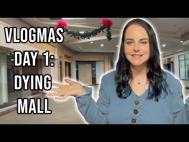 vlogmas day 1: visiting our dying small-town mall + getting a new stove!