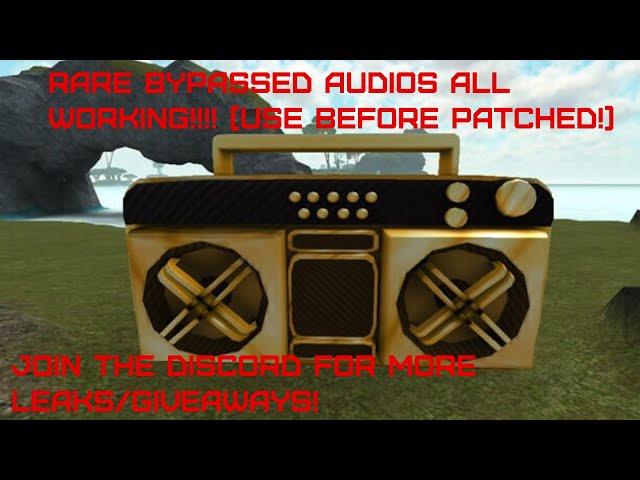 (RARE + LOUD) Roblox Bypass Audios #4 Working!!!