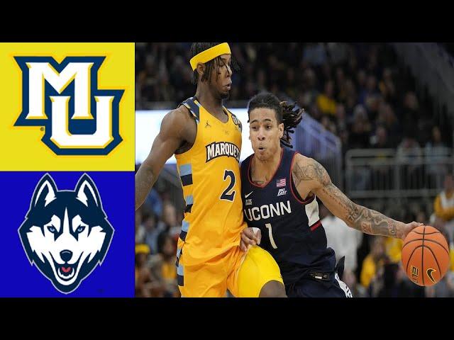 Marquette Golden Eagles vs UConn Huskies 1st-Qtr | Mar 05, 2025 | Men's College Basketball