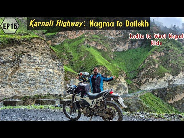 Nagma to Dailekh : Returning home From the Rara Lake || Ep 15 West Nepal Ride || Karnali Highway