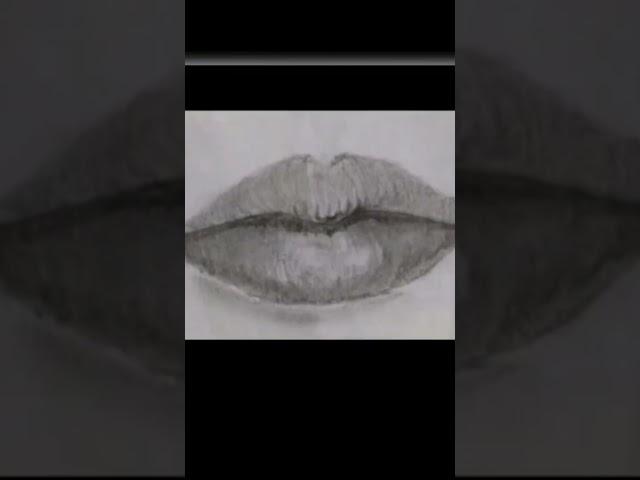 Lips sketch | #techtalkwithpal