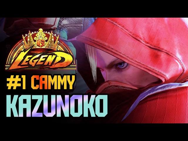 SF6  THE BEST Japanese Cammy player! (ft. Kazunoko)