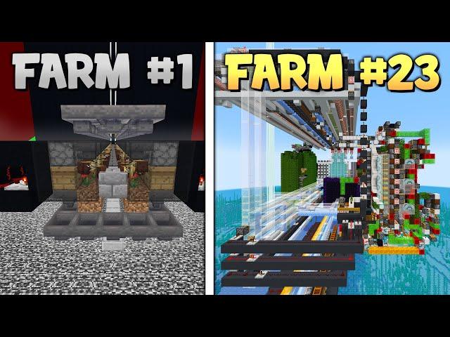 I Built EVERY Automatic Farm in Minecraft!