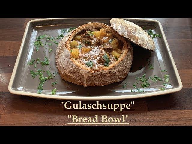 Thermomix® TM31 / TM5 / TM6 "Gulaschsuppe im Brot "
