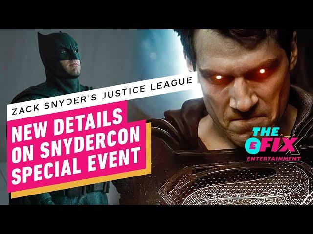 Zack Snyder Announces SnyderCon DCU Trilogy Event - IGN The Fix: Entertainment