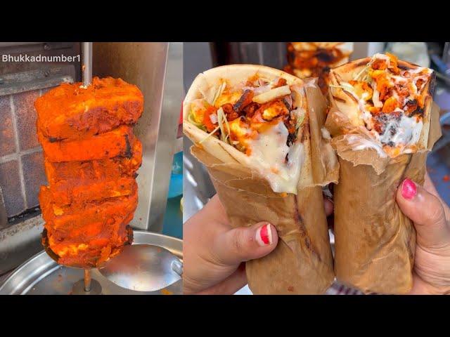 Paneer Shawarma First Time on Mumbai Streets