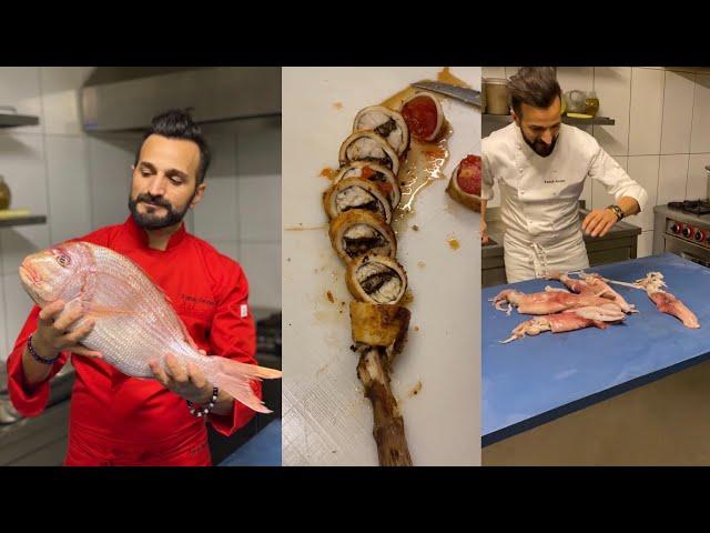 fantastic seafood recipe. (New video)  By chef faruk GEZEN