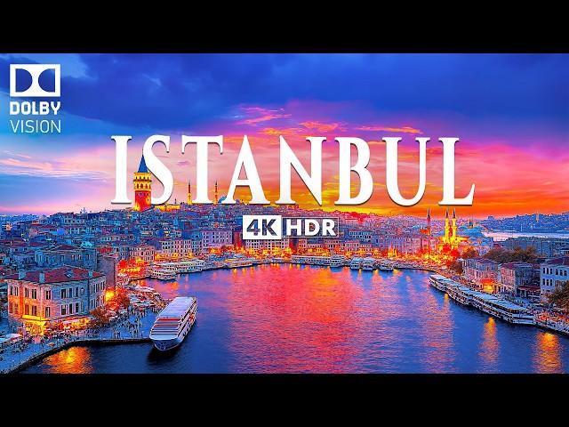 ISTANBUL 4K ULTRA HD [60FPS] - Inspiring Cinematic Music With Beautiful Cityscape - 4K Nature Film