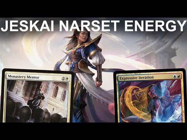 CONTROL THAT CAN BASH! Modern Jeskai Energy with Narset, Enlightened Exile and Monastery Mentor! MTG