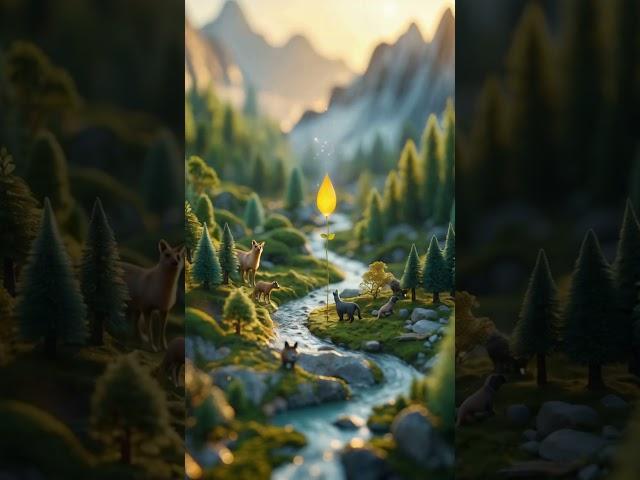 Tiny World Evolution | Cinematic Miniature Nature in 8K | Magical Earth Journey