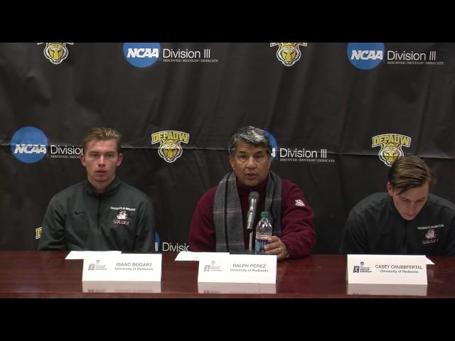 University of Redlands NCAA Soccer Press Conference