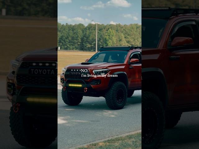 I’m living in my dream #toyota #tacoma #trdpro #offroad #overlanding #fyp #trd   ​⁠​⁠@YotaTribe