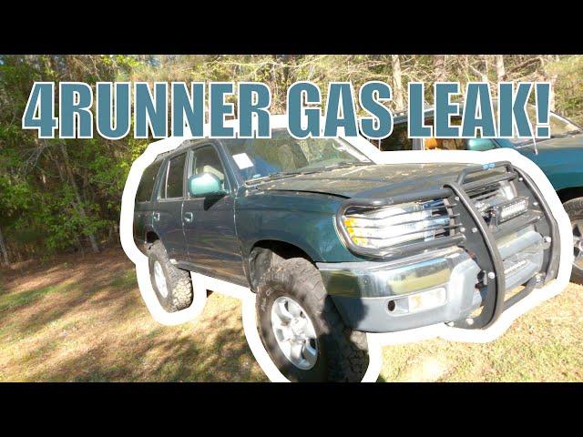 I bought a 3rd Gen 2000 4Runner with a Gas Leak and a Surprise - Channel Update