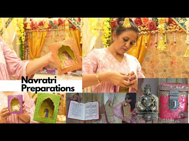 कहाँ तक पहुँच गयी नवरात्रि की तैयारी , Navratri Ki Preparations || Kitchen is Ready, Diwali prep