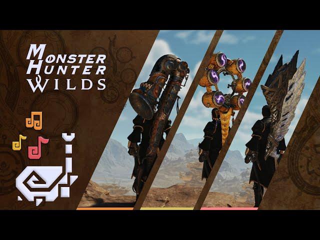 All Hunting Horn Melodies in Monster Hunter Wilds at Release