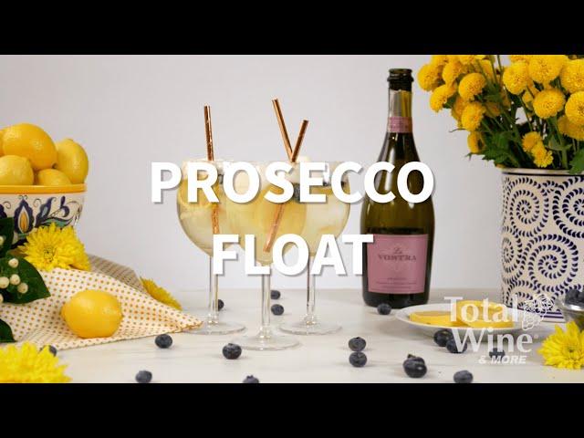 Prosecco Float Cocktail Recipe