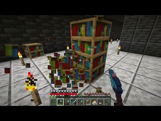 Moving Enchantment Table and Bookshelves is easy with silk touch - Minecraft 1.21