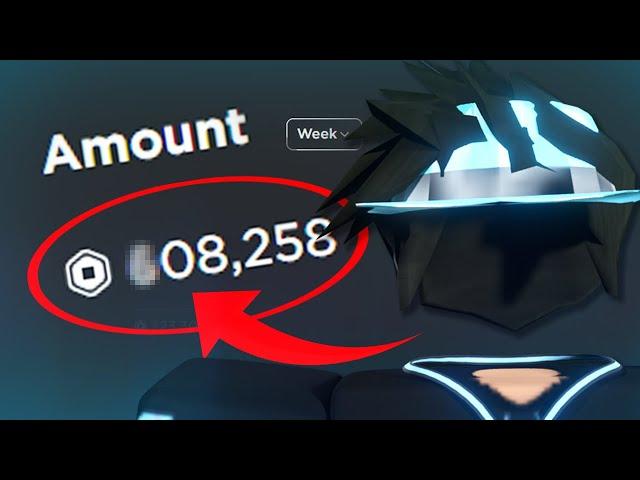 How Much ROBUX My Game Made in 1 Week... (Roblox)