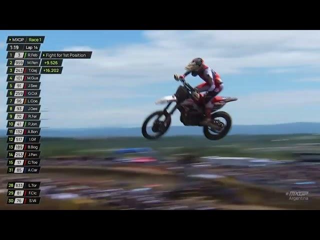 Coldenhoff vs Coenen and Seewer in MXGP Race 1 #MXGPArgentina