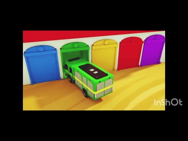 Wheets on the bas+BIngo song/oh nol cars Fell into color leke/Baby Narsery Rhymes &.  kids songs