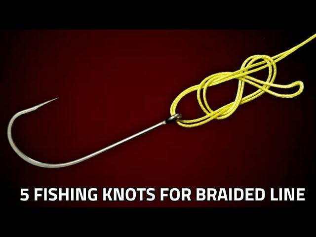 Best 5 Fishing Knots For Braided Line