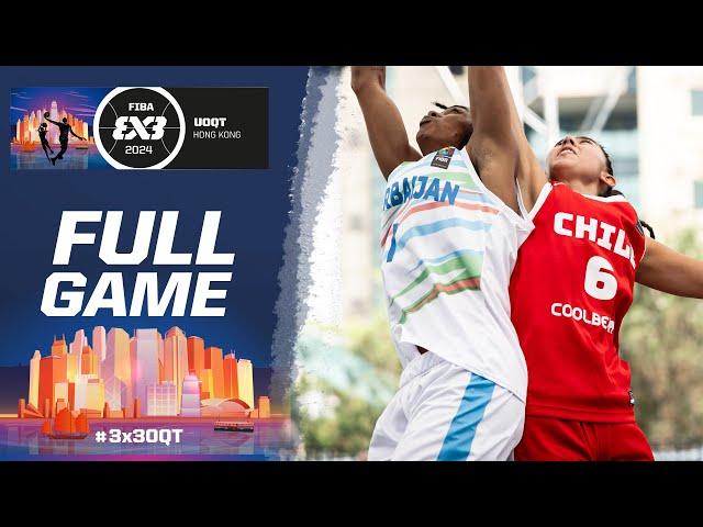 Azerbaijan  vs Chile  | Women Full Game | FIBA #3x3UOQT 2024 | 3x3 Basketball