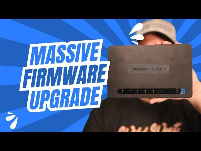 MASSIVE GWN Router Firmware Update