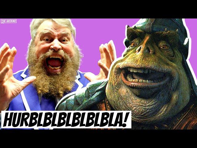 Boss Nass actor performs INCREDIBLE Star Wars impressions [Brian Blessed]