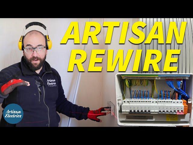 FULL Electrical Rewire from Start to Finish