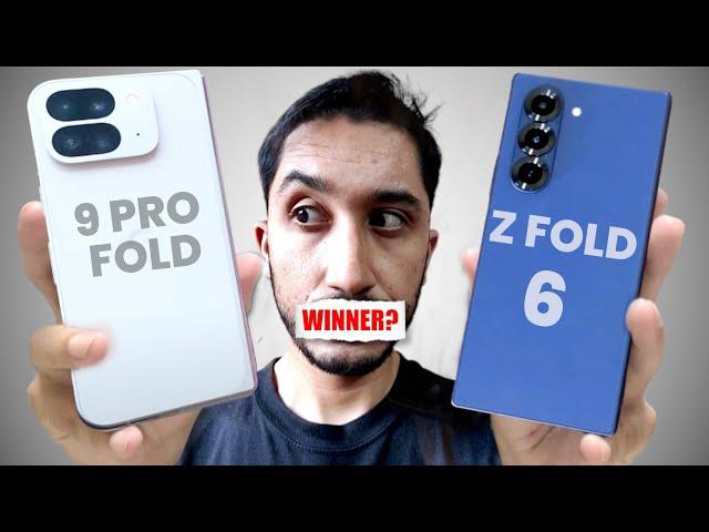 Google Pixel 9 Pro Fold vs Galaxy Z Fold 6 - A COMPLETE WINNER!