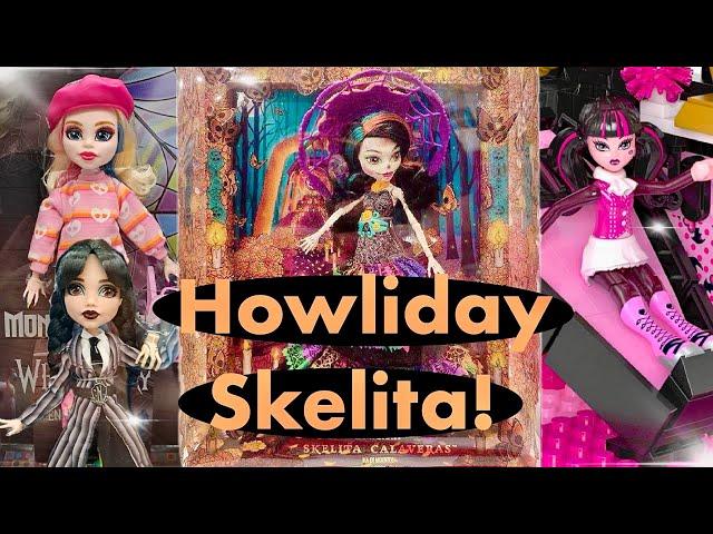 MONSTER HIGH| 2024 NEWS️| Howliday Skelita FIRST LOOK, WEDNESDAY Netflix Dolls & MORE!!