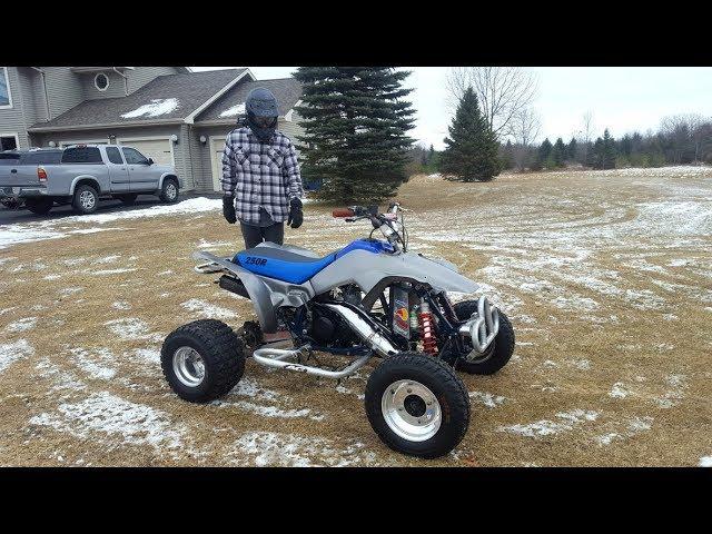 Absolutely INSANE Honda Trx250r First Ride (Almost Breaks My Leg)