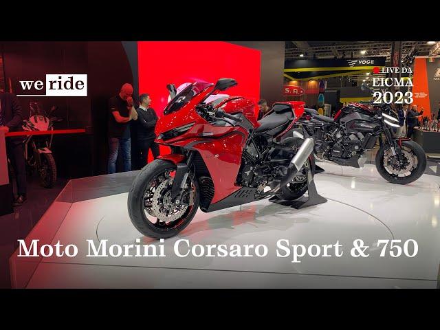 Moto Morini Corsaro 750 & Corsaro Sport | LIVE da EICMA 2023