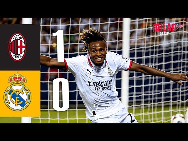 Chukwueze stars in our second US Tour win | AC Milan 1-0 Real Madrid | Highlights