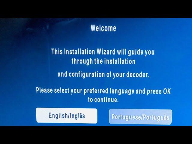 How to run DSTV INSTALLATION WIZARD for HD decoders