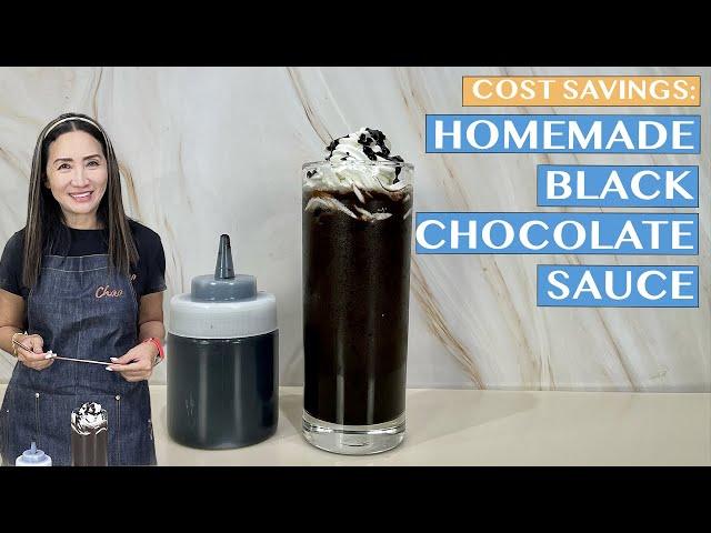 SAVE COST AND MAKE YOUR OWN CHOCOLATE SAUCE - for home or business